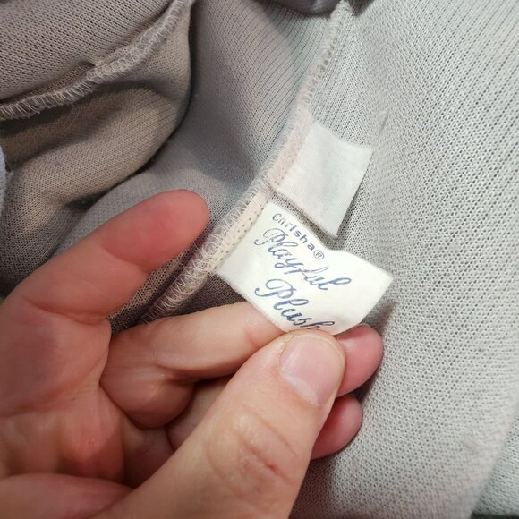 Vtg 90s ELEPHANT Costume Chrisha Playful Plush Halloween Drama Kids Size 7 ish - Picture 4 of 5